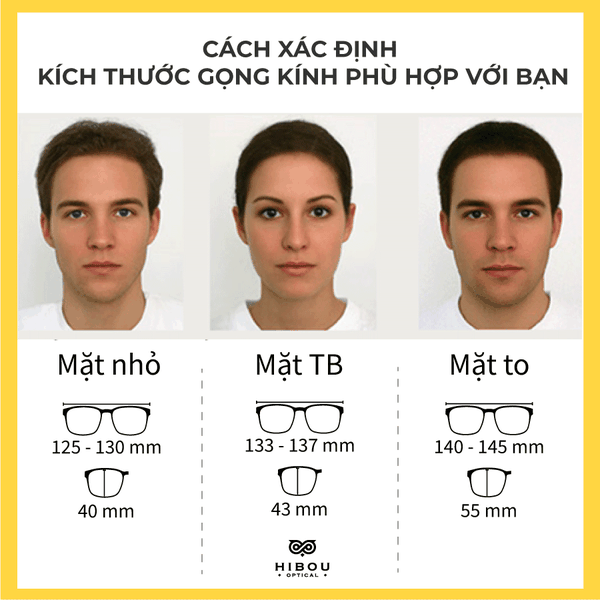 Bảng size kính: Làm sao đo đúng ở nhà khi mua online?